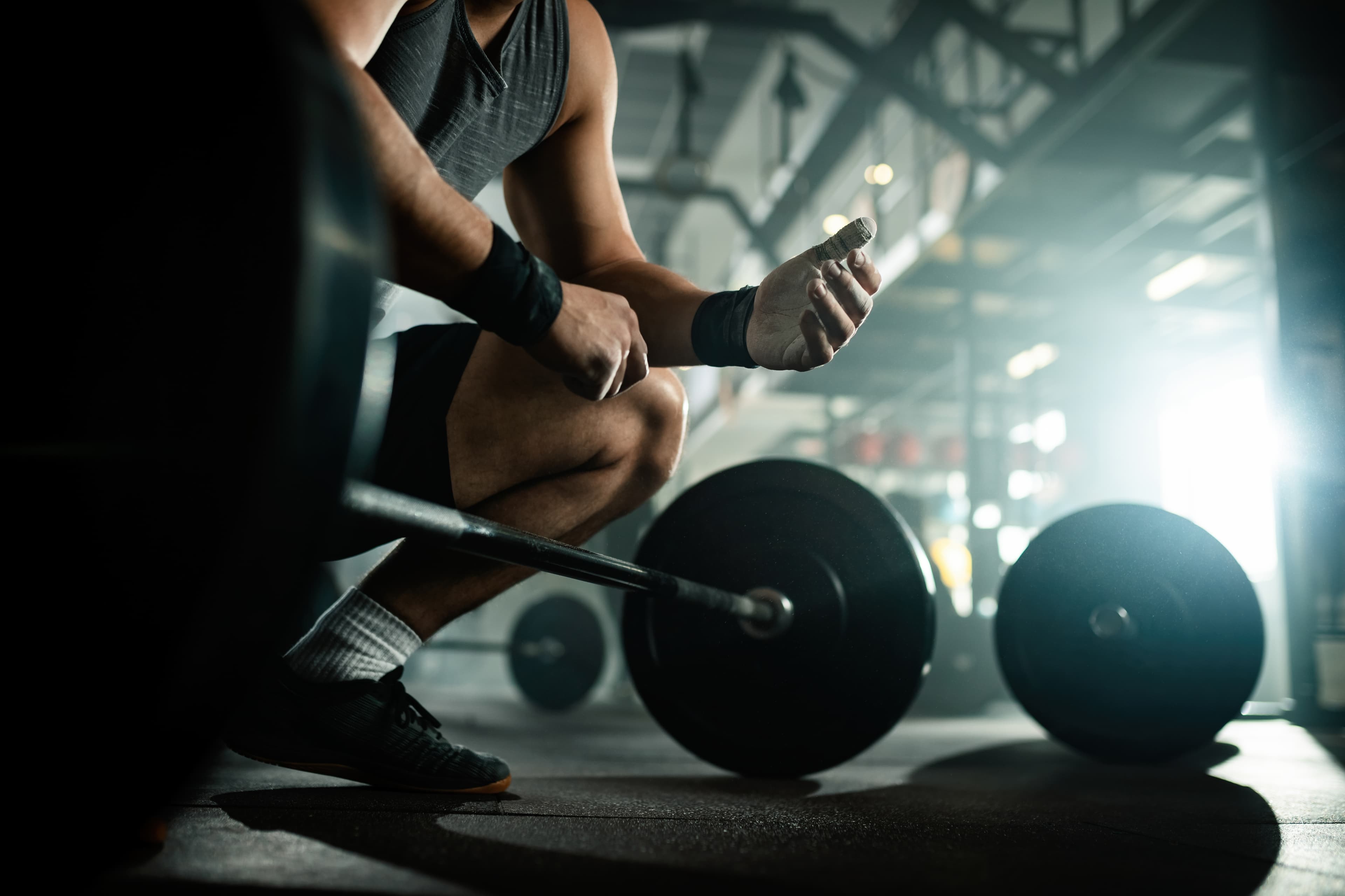 Modern gym interior